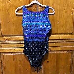 Longitude Inches Away Ladies Swim Suit BEAUTIFUL!